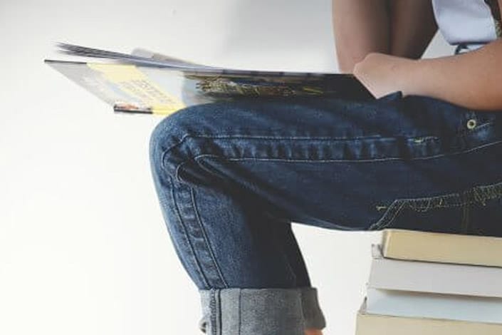 Sitting on Books